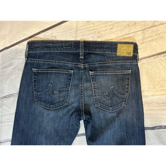 Adriano Goldschmied AG The Mikki Relaxed Skinny Jeans 27R Low Rise Dark Wash - Picture 4 of 7
